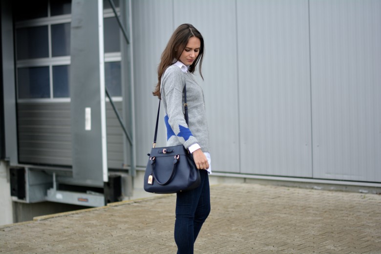 Dunkelblaue skinny jeans von Guess